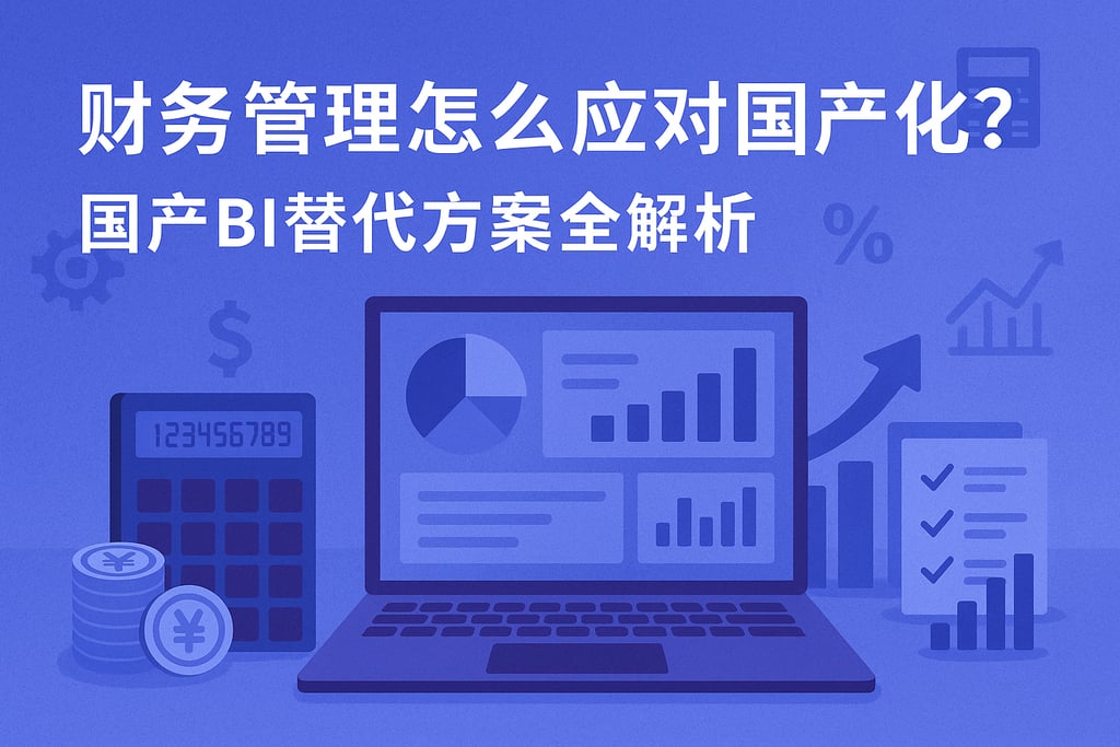 财务管理怎么应对国产化？国产BI替代方案全解析