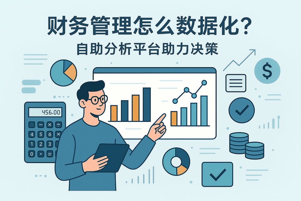 财务管理怎么数据化？自助分析平台助力决策