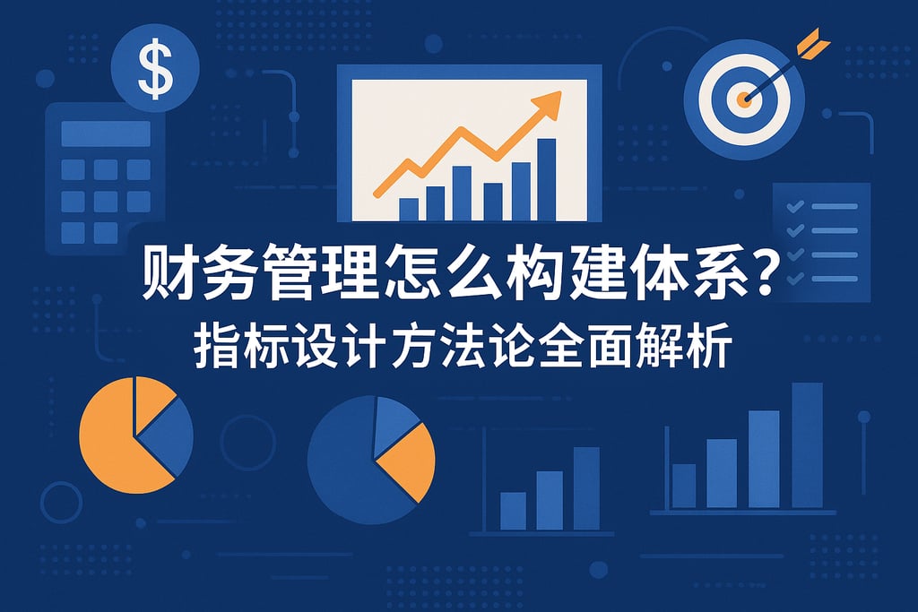 财务管理怎么构建体系？指标设计方法论全面解析