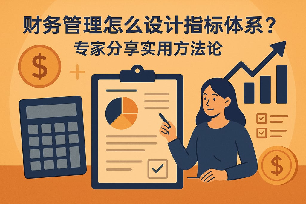 财务管理怎么设计指标体系？专家分享实用方法论