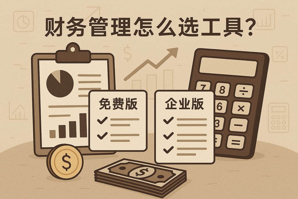 财务管理怎么选工具？免费版与企业版功能对比分析