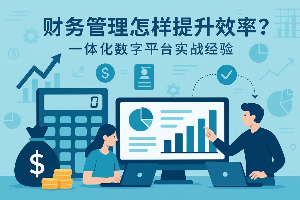 财务管理怎样提升效率？一体化数字平台实战经验