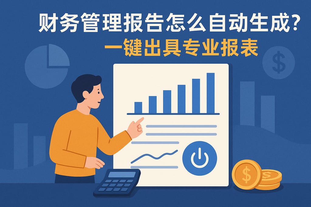 财务管理报告怎么自动生成？一键出具专业报表