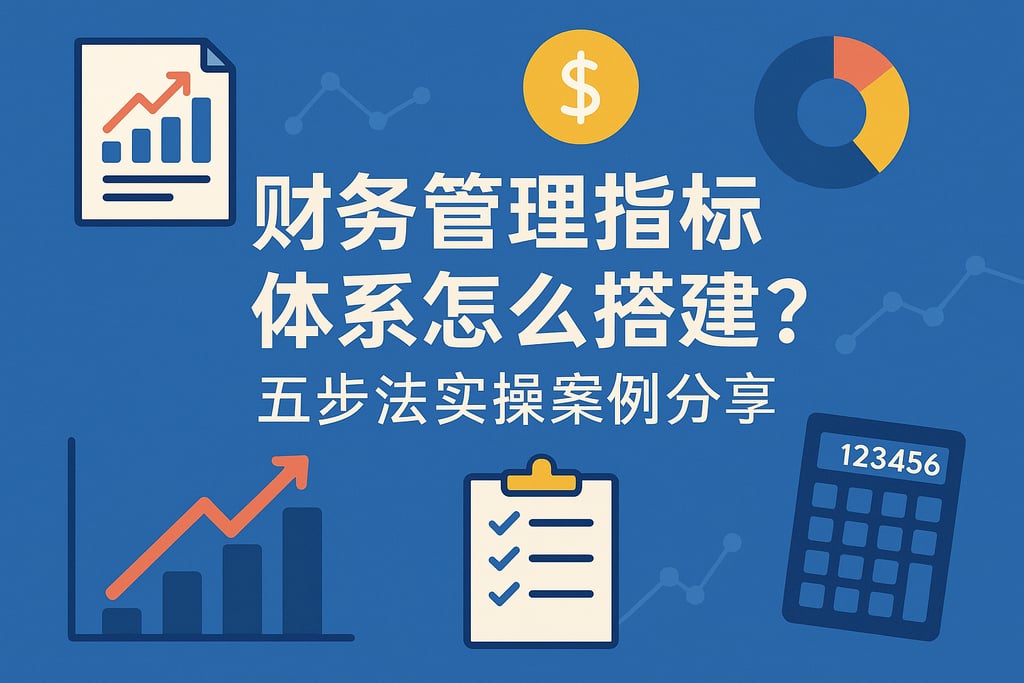 财务管理指标体系怎么搭建？五步法实操案例分享