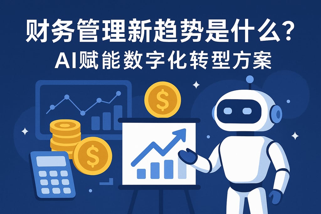 财务管理新趋势是什么？AI赋能数字化转型方案