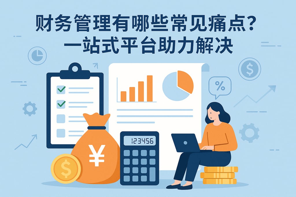 财务管理有哪些常见痛点？一站式平台助力解决