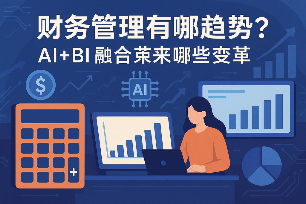 财务管理有哪些新趋势？AI+BI融合带来哪些变革