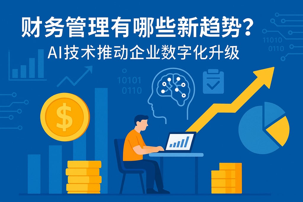 财务管理有哪些新趋势？AI技术推动企业数字化升级