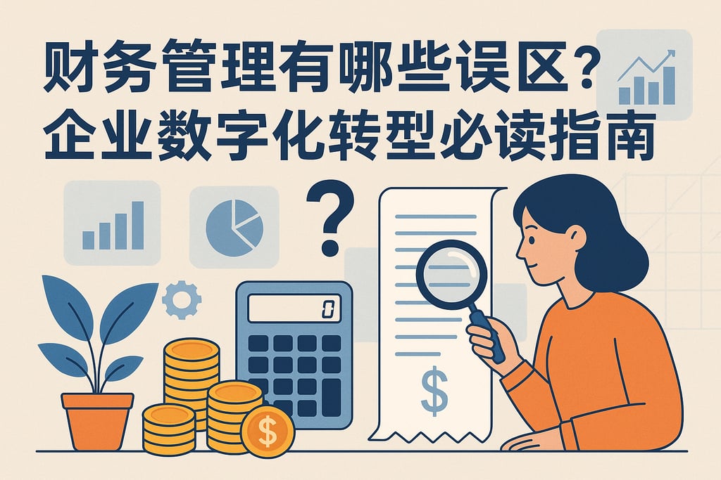 财务管理有哪些误区？企业数字化转型必读指南