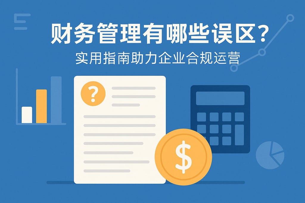 财务管理有哪些误区？实用指南助力企业合规运营
