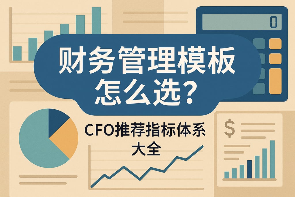 财务管理模板怎么选？CFO推荐指标体系大全