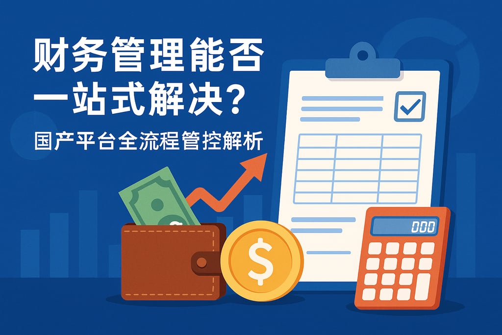 财务管理能否一站式解决？国产平台全流程管控解析