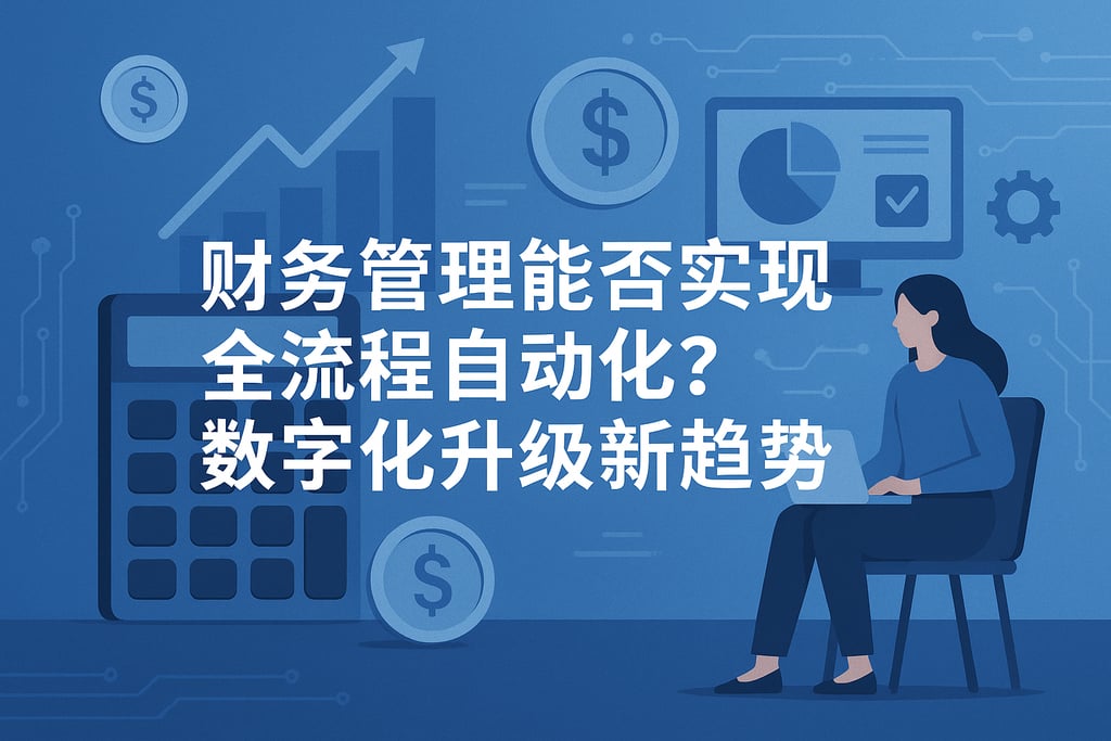 财务管理能否实现全流程自动化？数字化升级新趋势