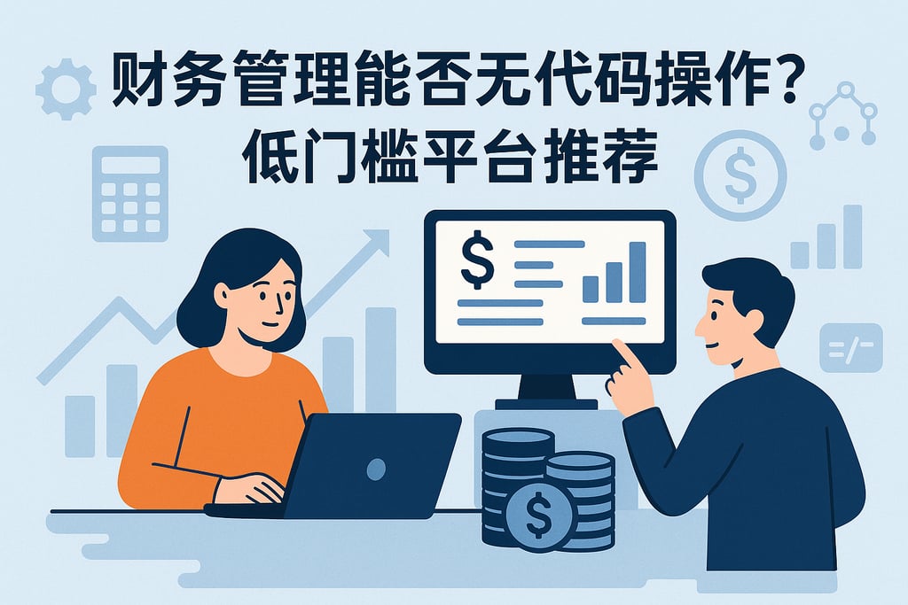 财务管理能否无代码操作？低门槛平台推荐