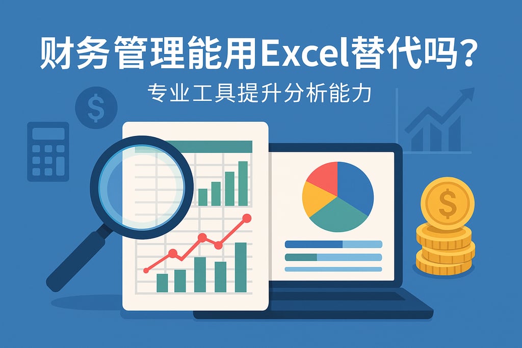财务管理能用Excel替代吗？专业工具提升分析能力