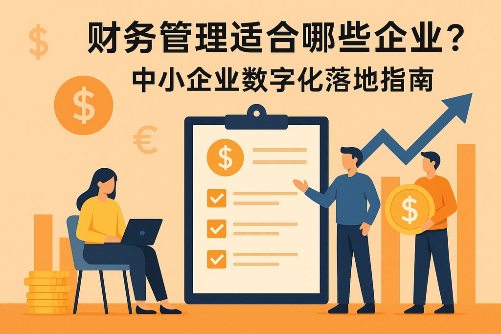 财务管理适合哪些企业？中小企业数字化落地指南