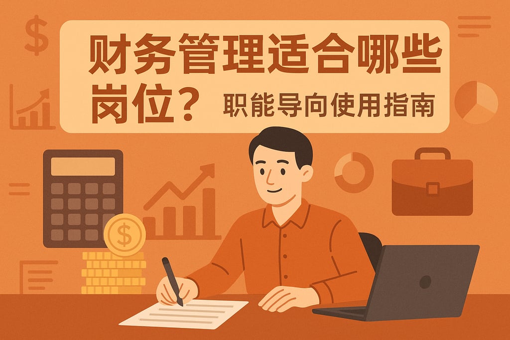 财务管理适合哪些岗位？职能导向使用指南