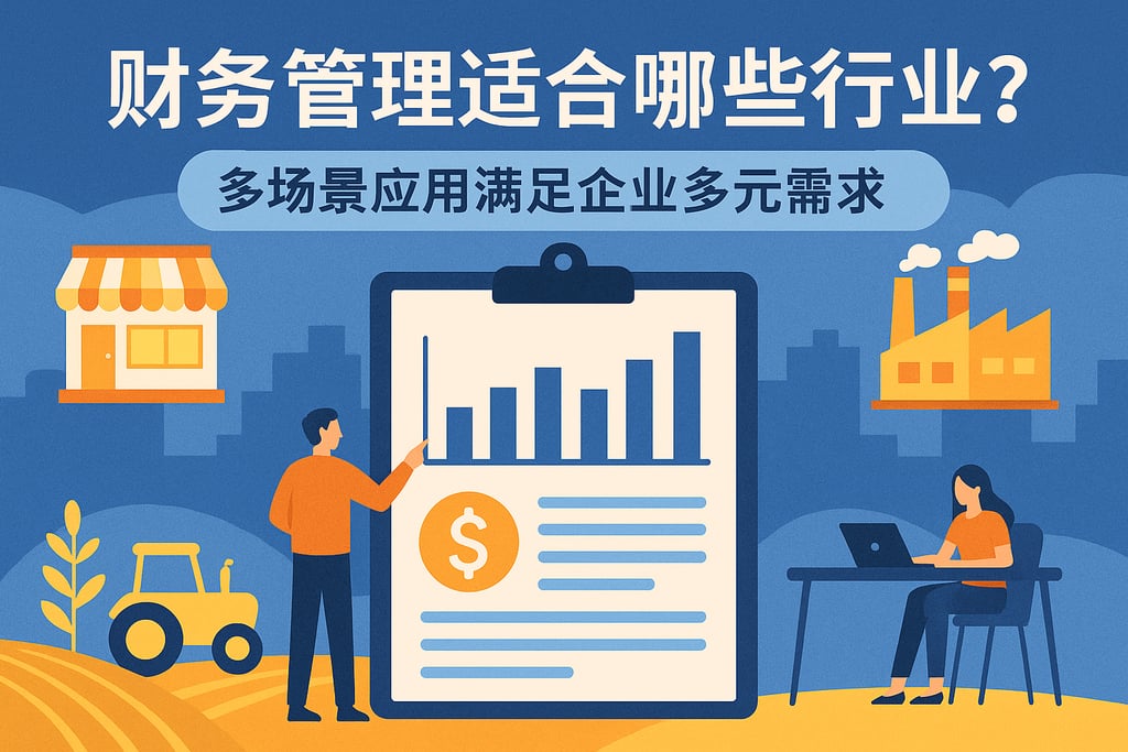 财务管理适合哪些行业？多场景应用满足企业多元需求