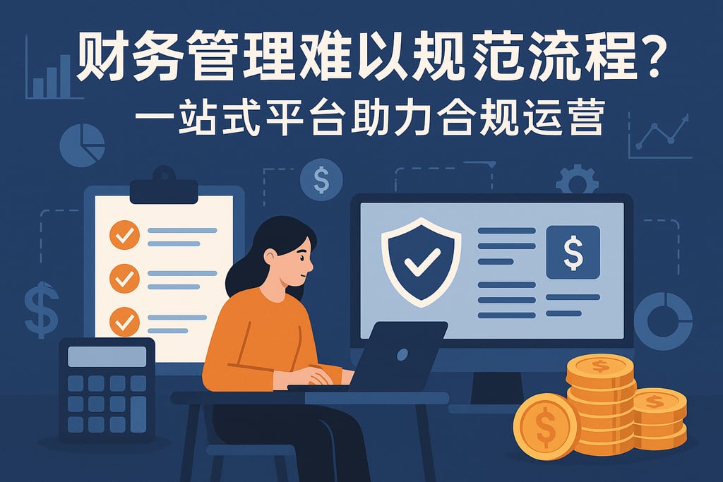 财务管理难以规范流程？一站式平台助力合规运营