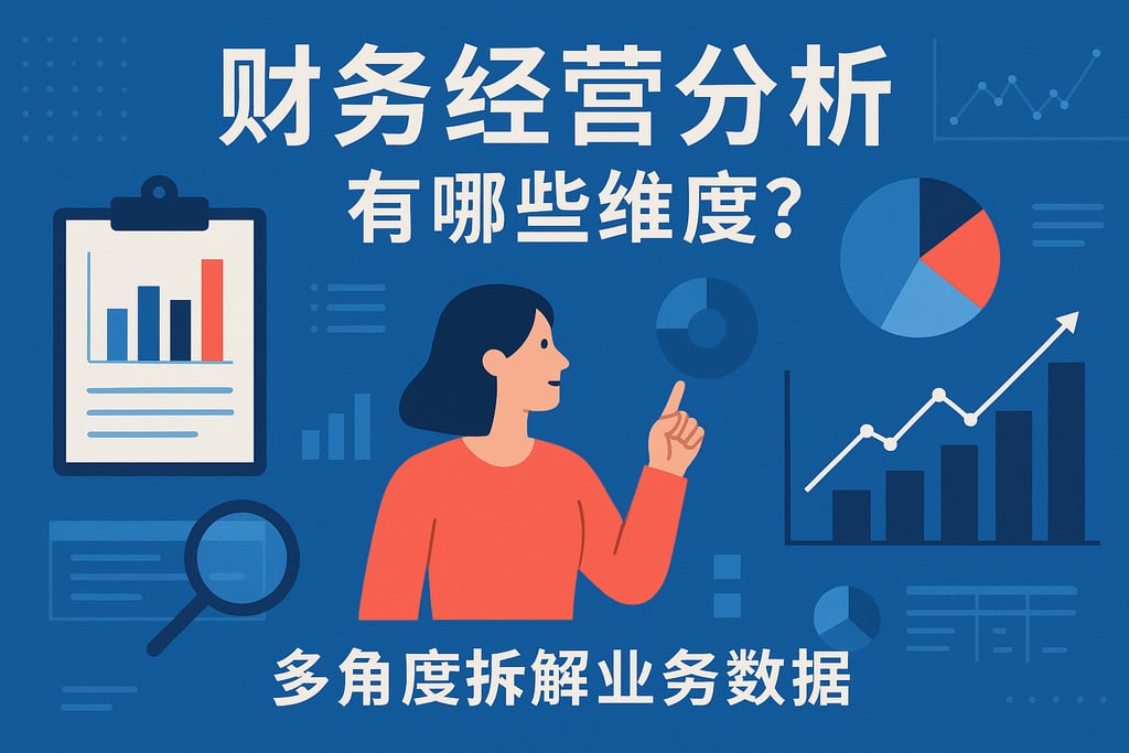 财务经营分析有哪些维度？多角度拆解业务数据