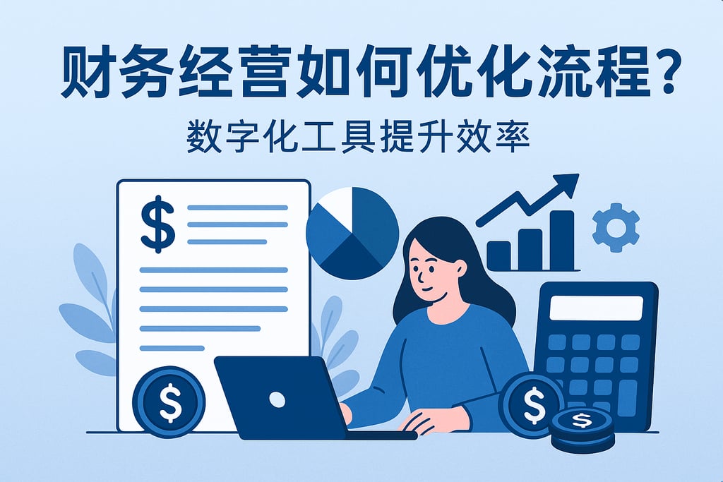 财务经营如何优化流程？数字化工具提升效率