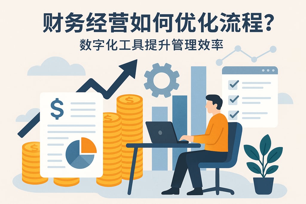 财务经营如何优化流程？数字化工具提升管理效率