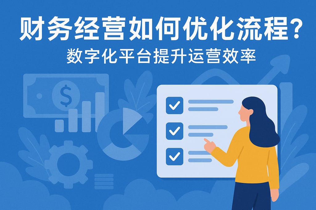 财务经营如何优化流程？数字化平台提升运营效率