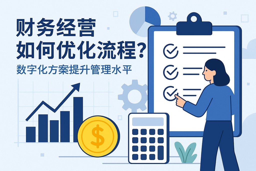 财务经营如何优化流程？数字化方案提升管理水平