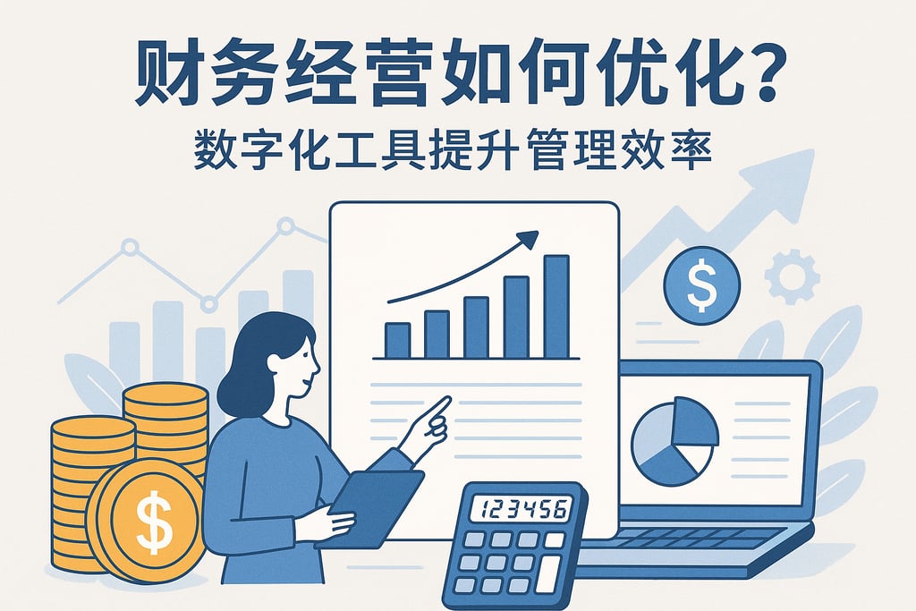 财务经营如何优化？数字化工具提升管理效率