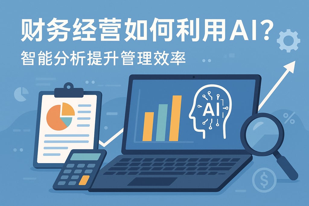 财务经营如何利用AI？智能分析提升管理效率