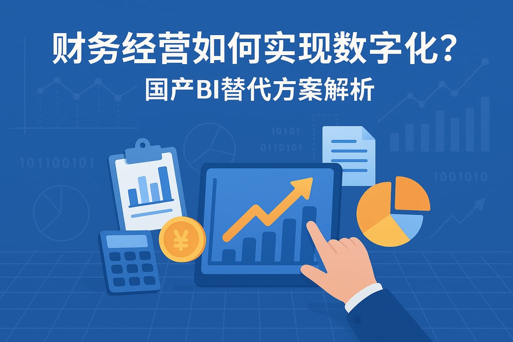 财务经营如何实现数字化？国产BI替代方案解析