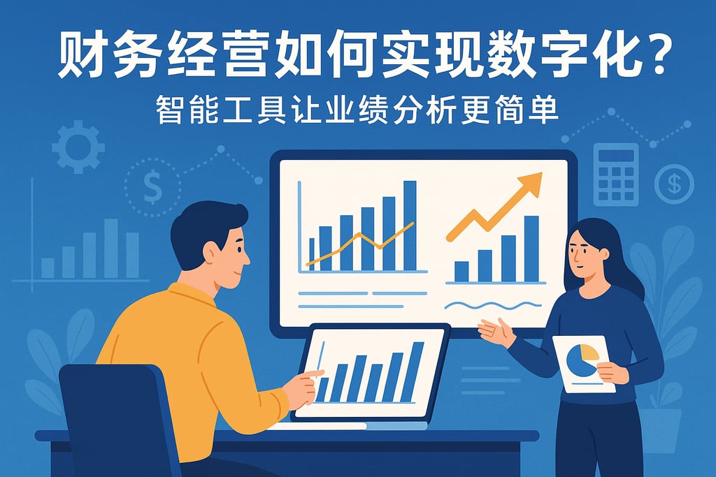 财务经营如何实现数字化？智能工具让业绩分析更简单