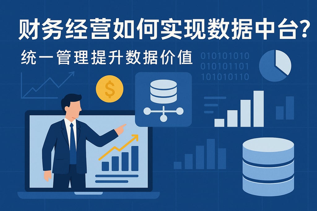 财务经营如何实现数据中台？统一管理提升数据价值