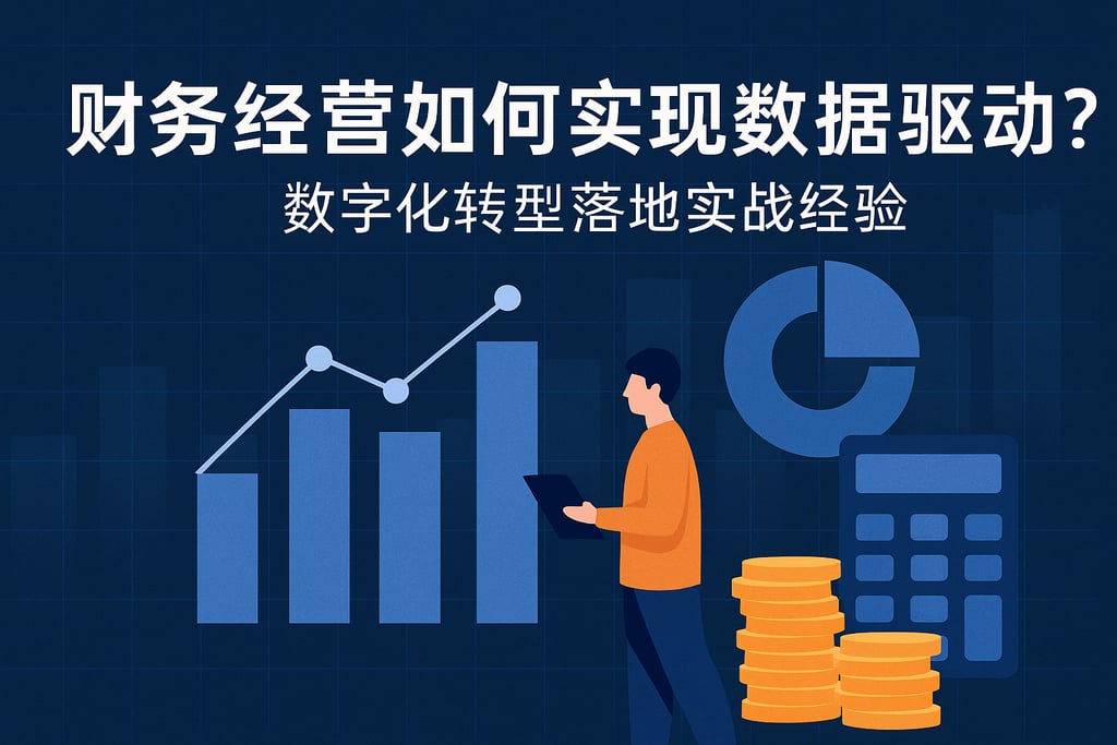 财务经营如何实现数据驱动？数字化转型落地实战经验