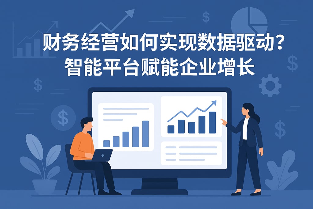 财务经营如何实现数据驱动？智能平台赋能企业增长