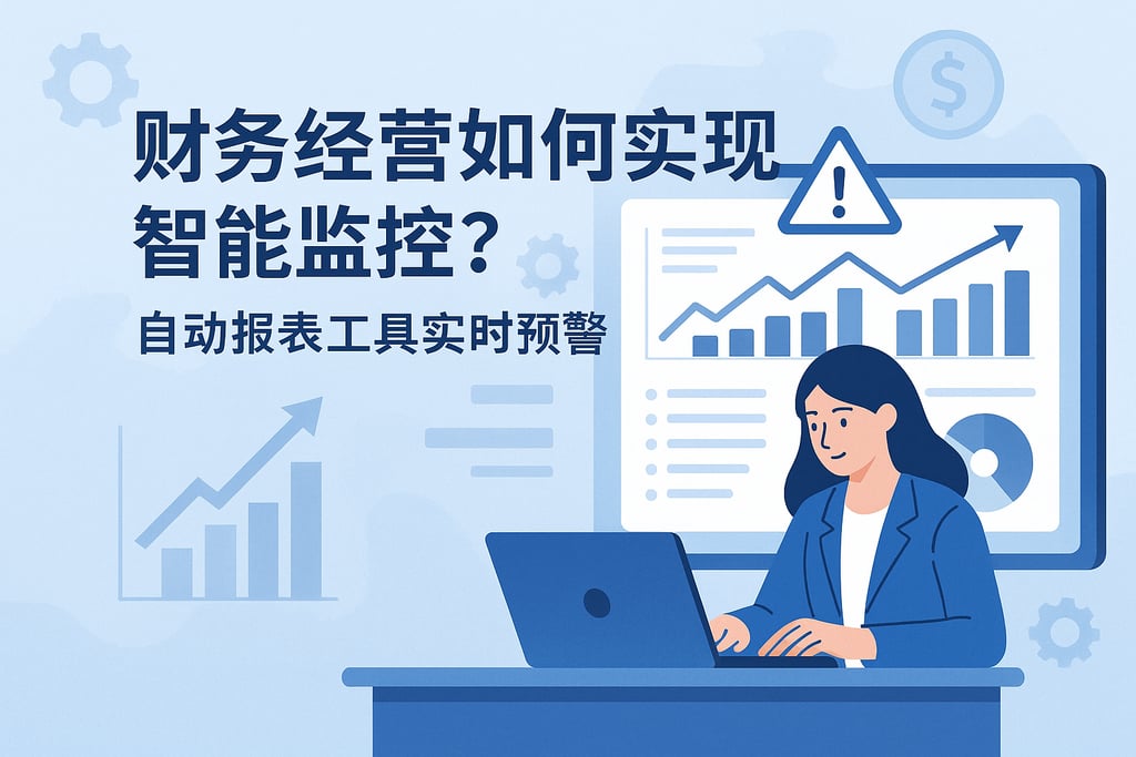 财务经营如何实现智能监控？自动报表工具实时预警