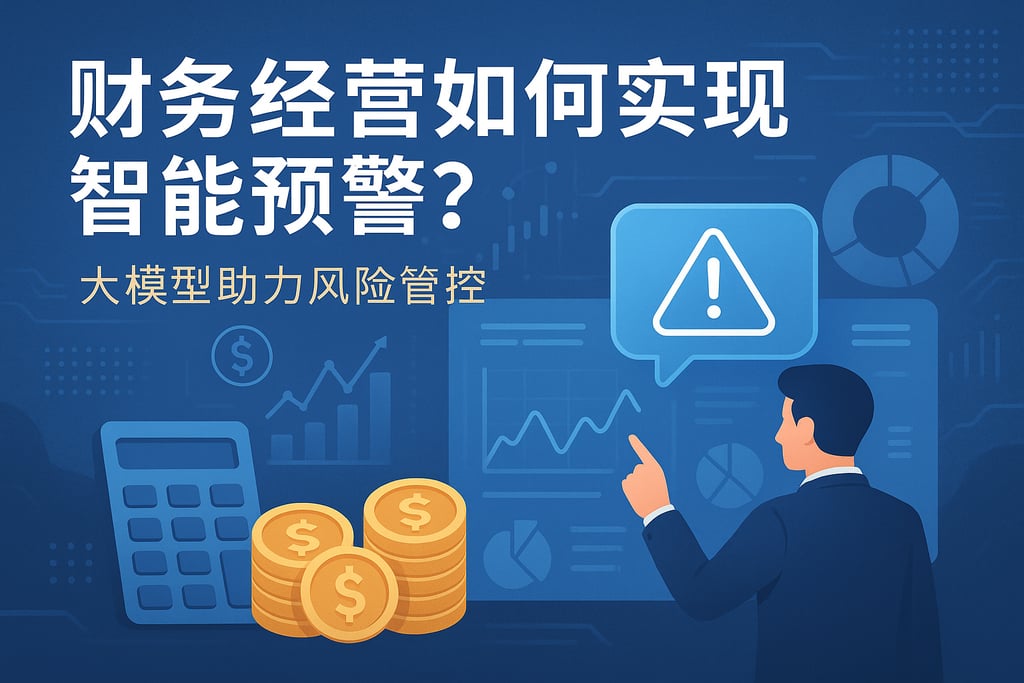 财务经营如何实现智能预警？大模型助力风险管控
