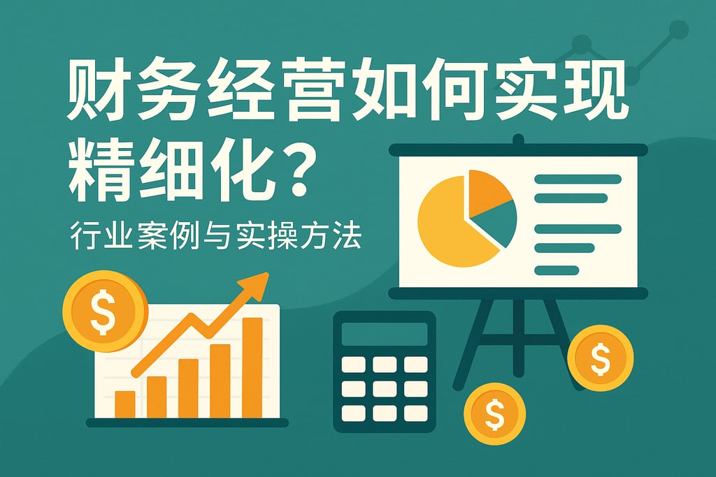 财务经营如何实现精细化？行业案例与实操方法