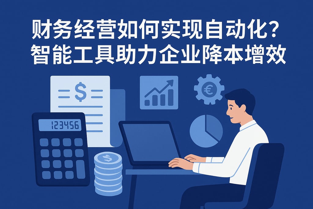 财务经营如何实现自动化？智能工具助力企业降本增效