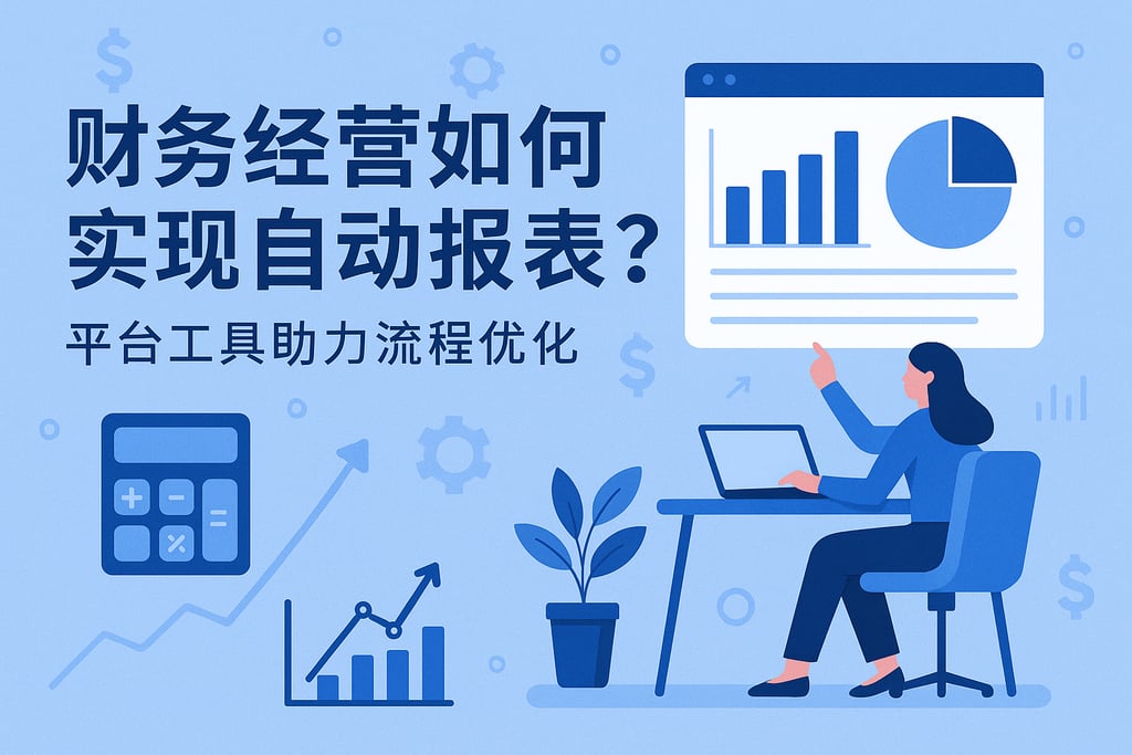 财务经营如何实现自动报表？平台工具助力流程优化