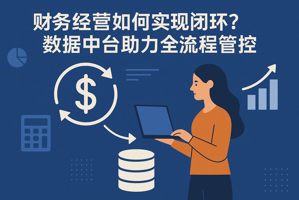 财务经营如何实现闭环？数据中台助力全流程管控
