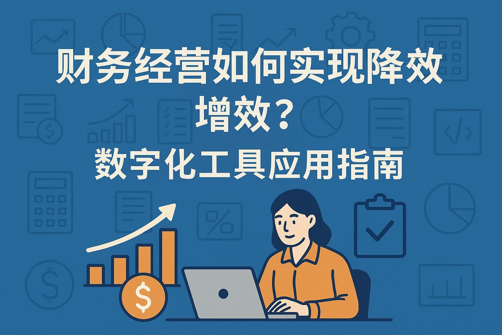 财务经营如何实现降本增效？数字化工具应用指南