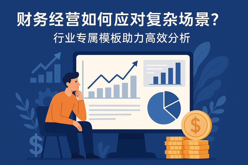财务经营如何应对复杂场景？行业专属模板助力高效分析
