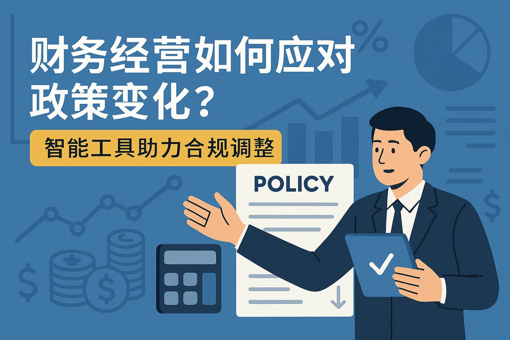 财务经营如何应对政策变化？智能工具助力合规调整