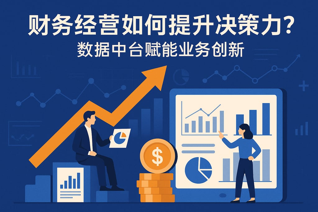 财务经营如何提升决策力？数据中台赋能业务创新