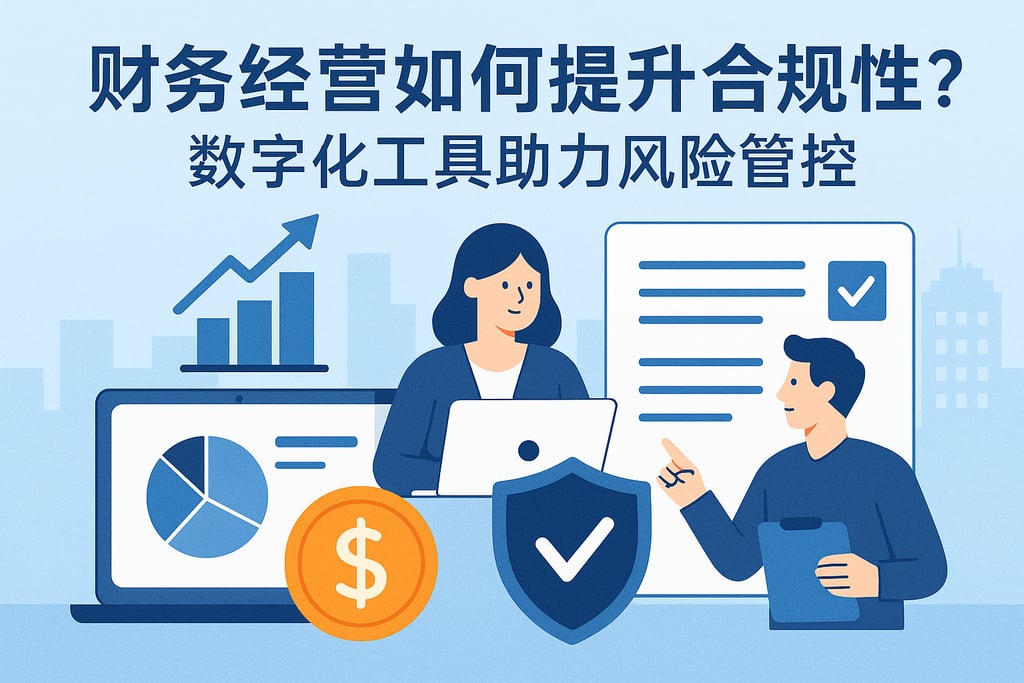 财务经营如何提升合规性？数字化工具助力风险管控