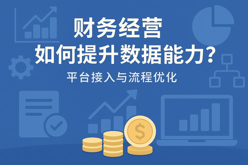 财务经营如何提升数据能力？平台接入与流程优化