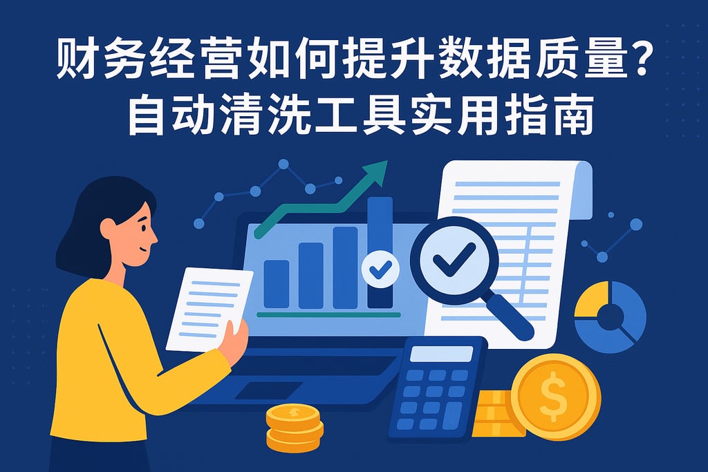 财务经营如何提升数据质量？自动清洗工具实用指南