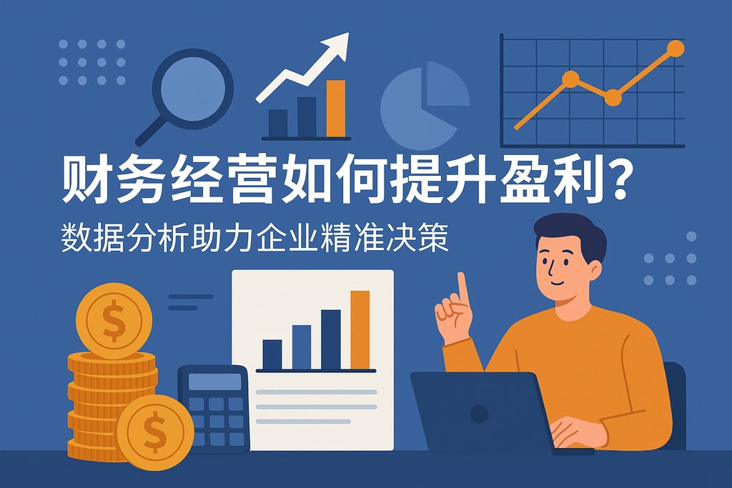 财务经营如何提升盈利？数据分析助力企业精准决策