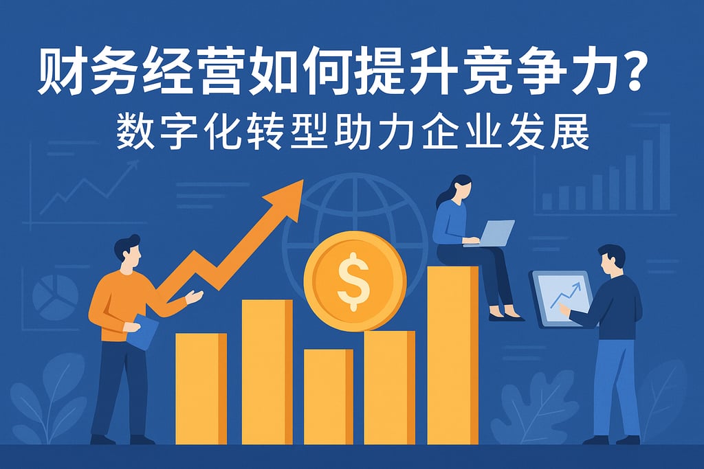 财务经营如何提升竞争力？数字化转型助力企业发展